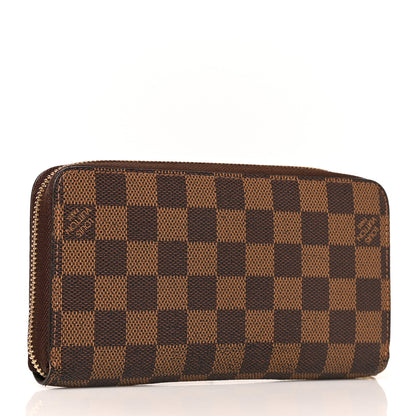 Louis Vuitton Damier Ebene Zippy Wallet 3 of 9