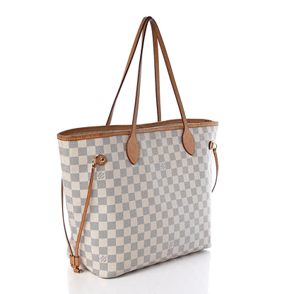 Louis Vuitton Damier Azur Neverfull MM 3 of 11