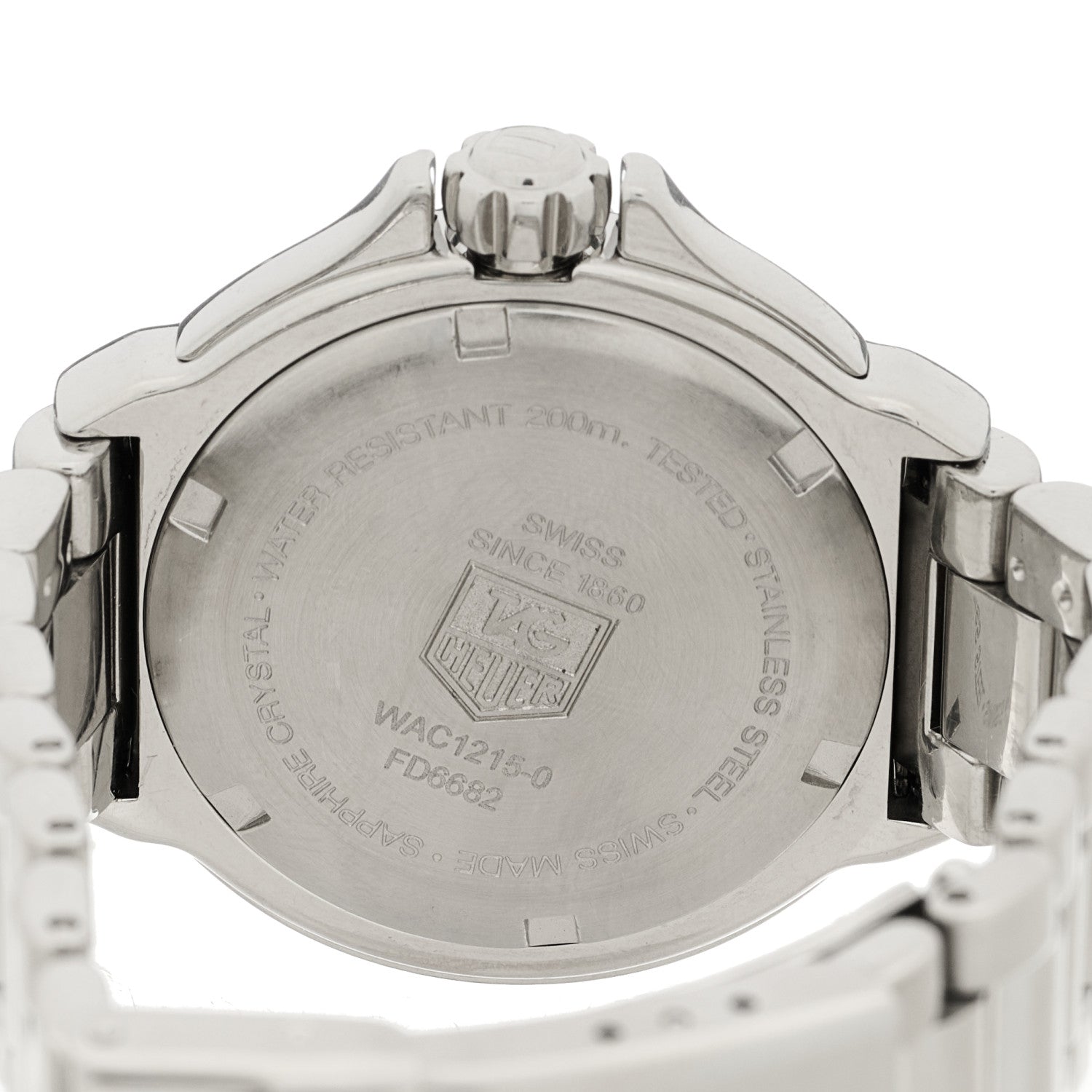 Tag Heuer Stainless Steel Diamond Bezel 35mm Formula 1 Lady Quartz Watch White WAC1215-0 4 of 4