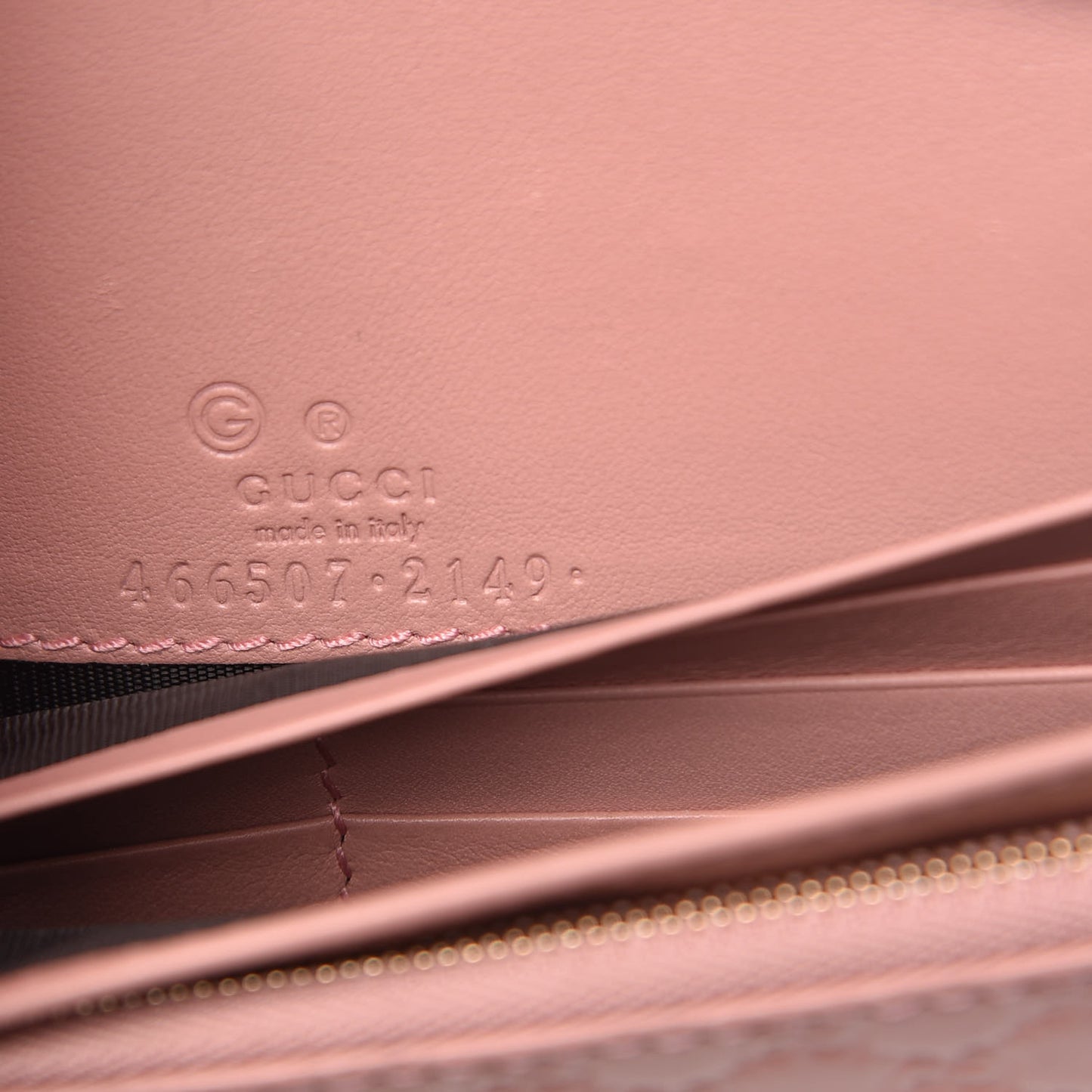 Microguccissima Crossbody Wallet Soft Pink