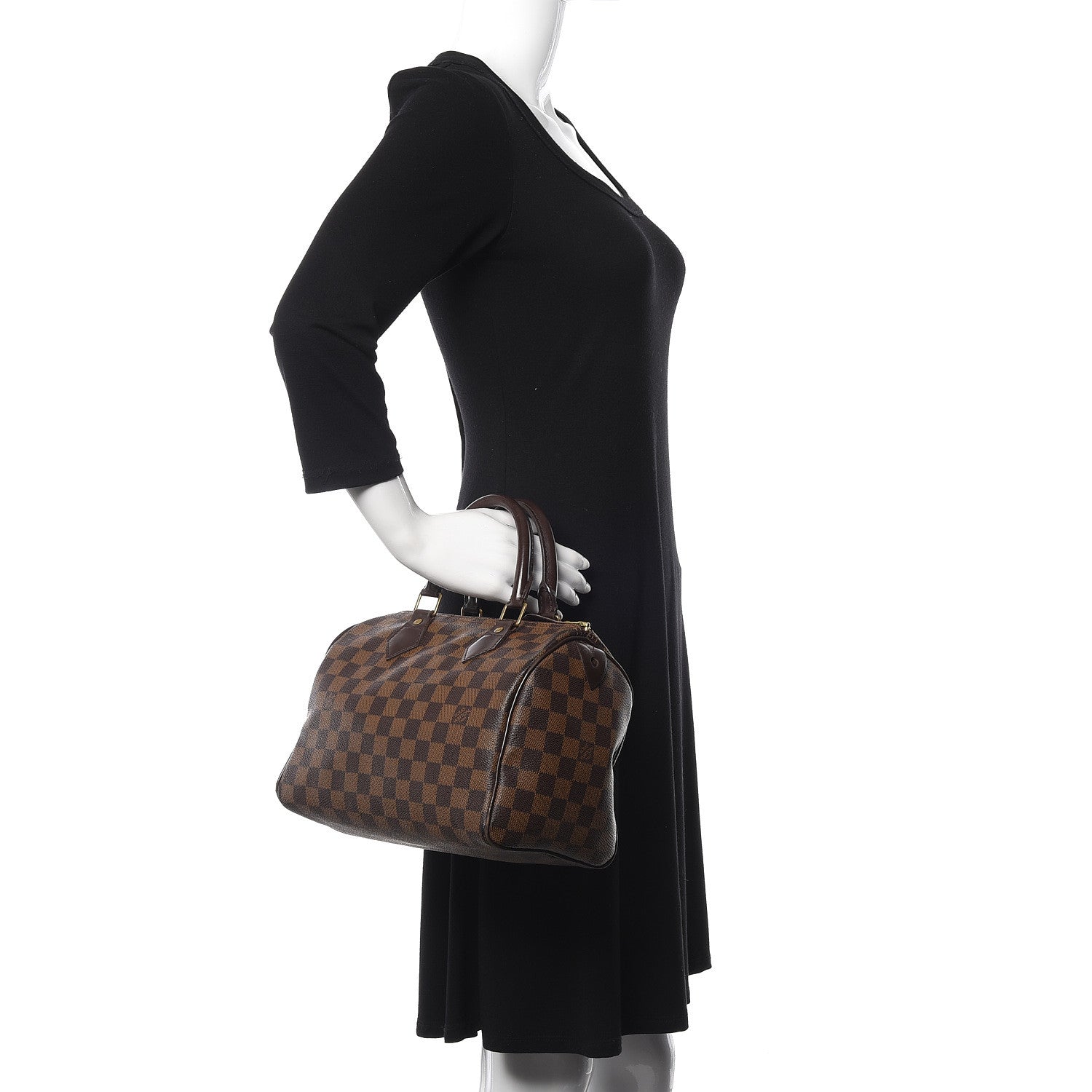 Louis Vuitton Damier Ebene Speedy 25 2 of 13