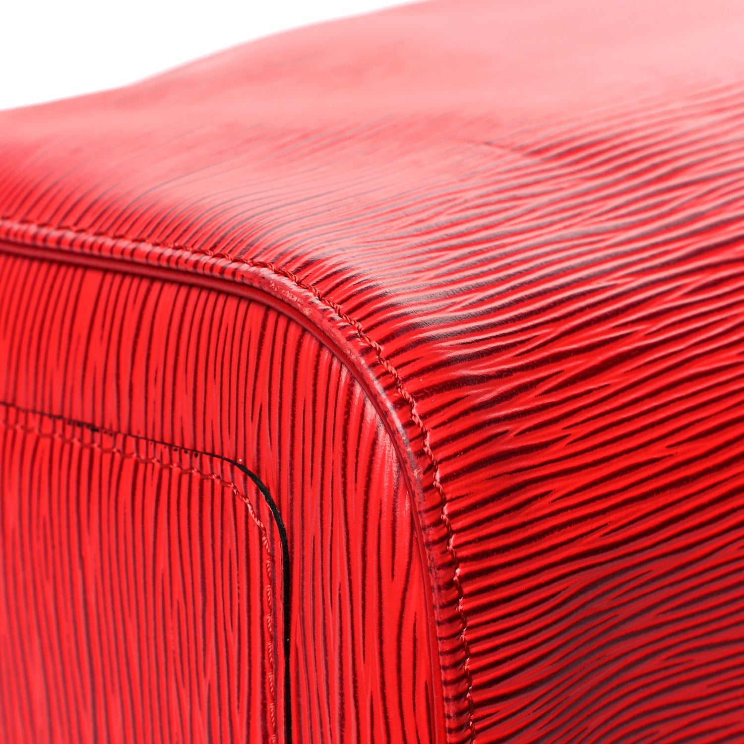 Louis Vuitton Epi Keepall 45 Castillan Red 10 of 17