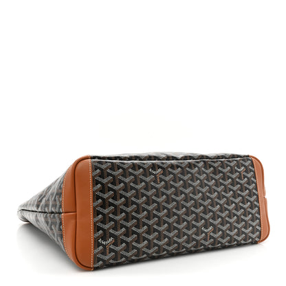 Goyard Goyardine Artois MM Black Gold 4 of 8