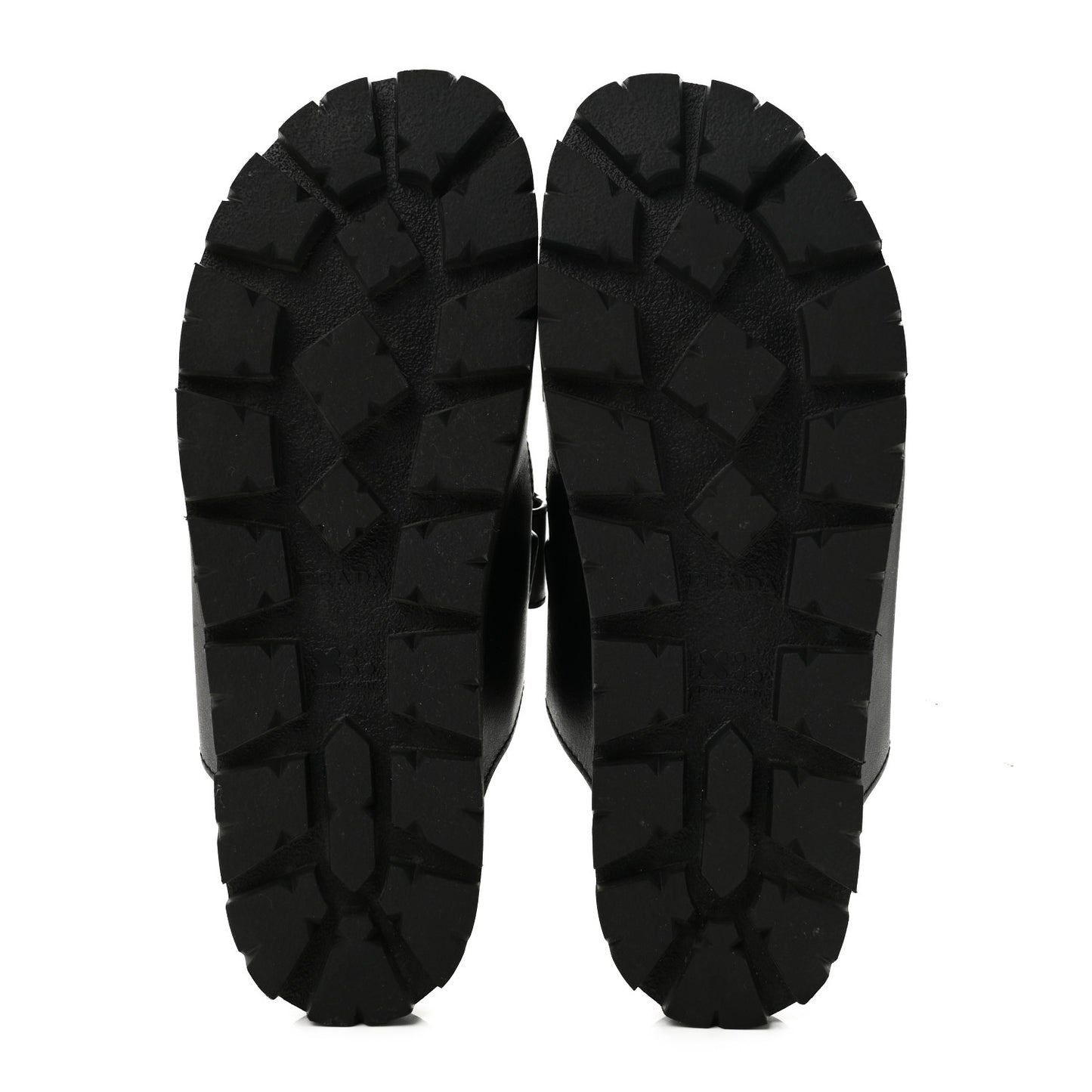 Vitello Sport Triangle Logo Mens Strap Sandals 11 Black