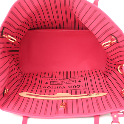 Louis Vuitton Monogram Inside Out Neverfull Bandouliere MM Rose Pondichery 5 of 9