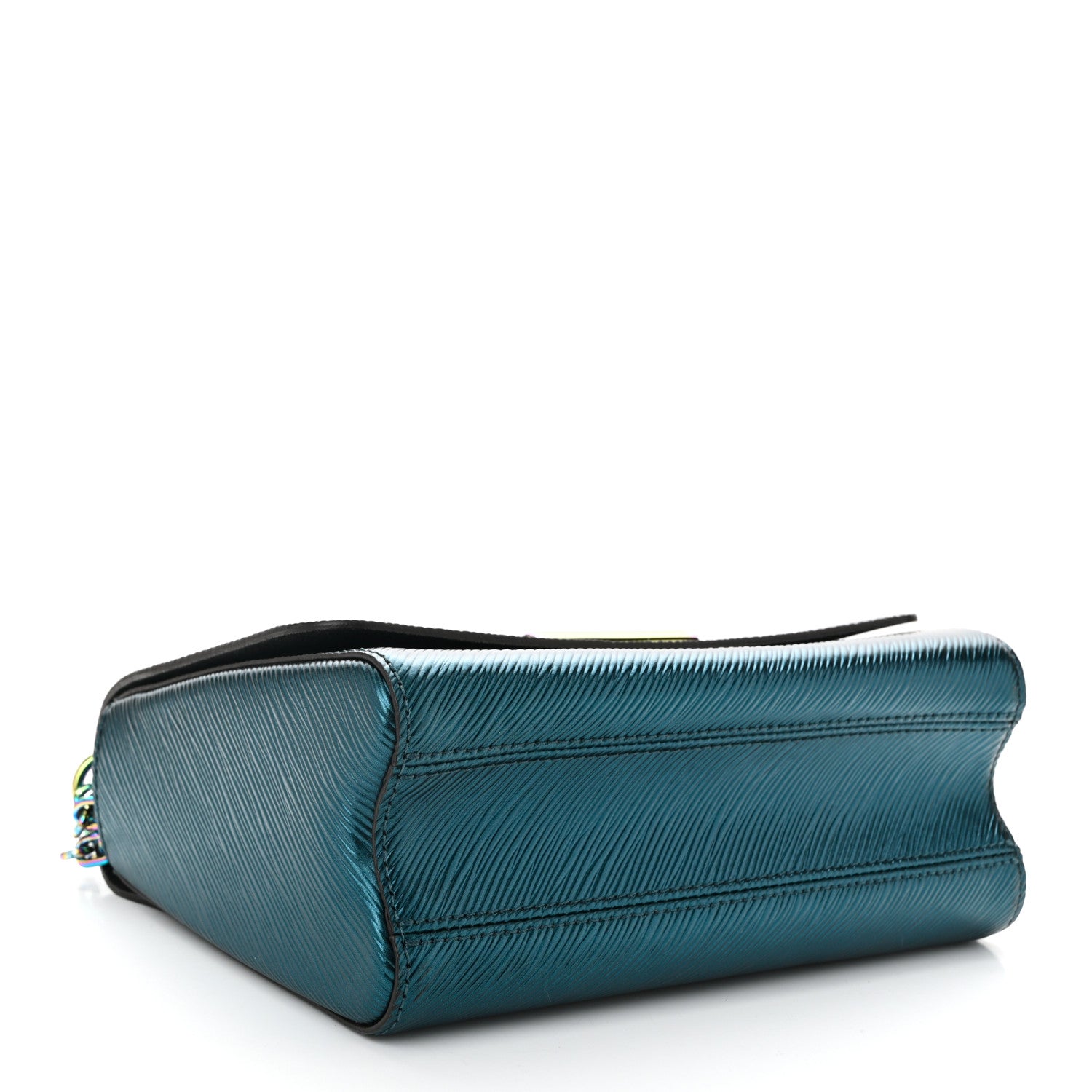 Louis Vuitton Epi Twist Scarabeo Shoulder Bag MM Blue Boreale 5 of 10