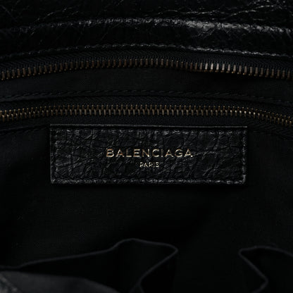 Balenciaga Agneau Classic Hardware City Logo Strap Black White 8 of 21