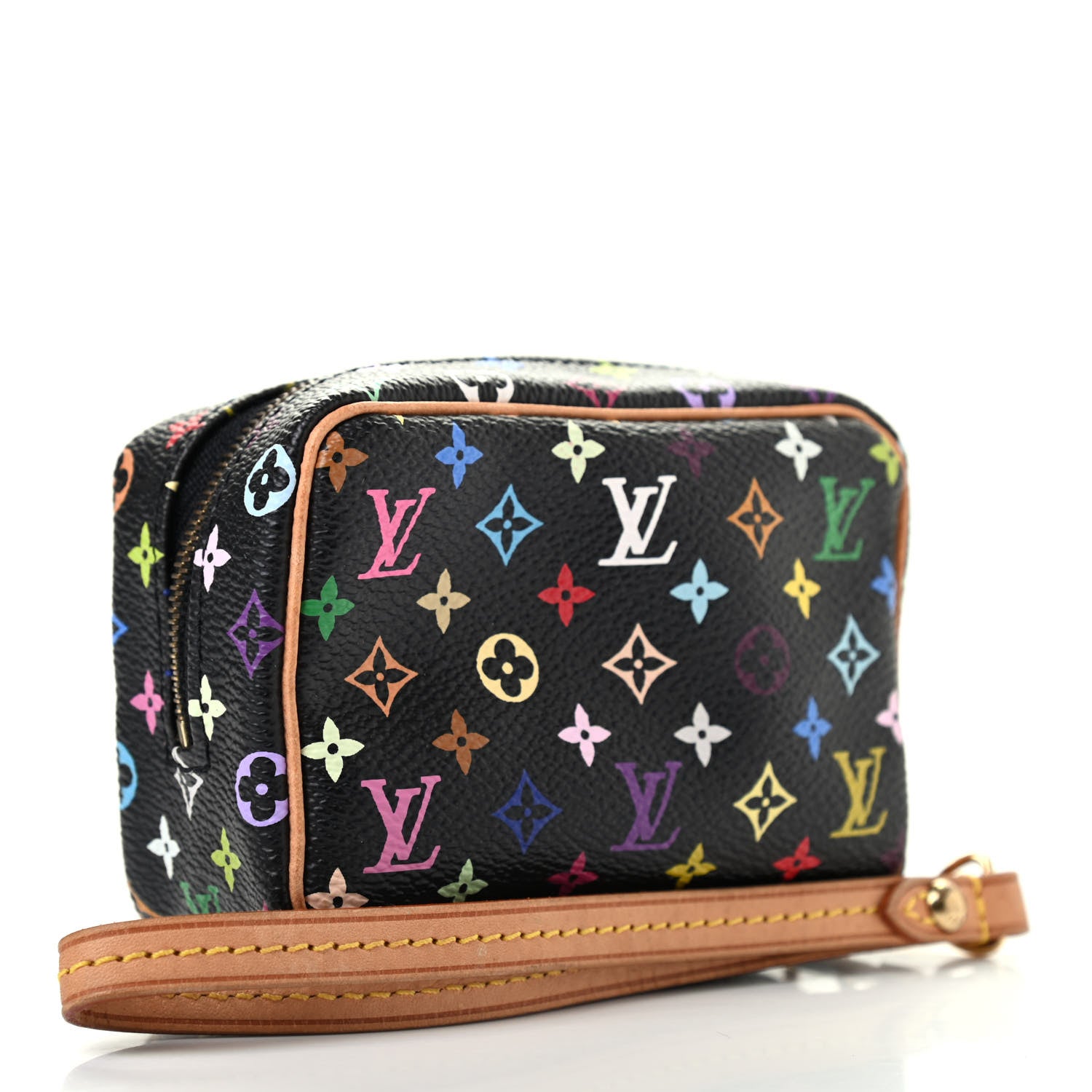 Louis Vuitton Monogram Multicolor Trousse Wapity Black 3 of 7