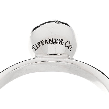 Tiffany Sterling Silver 8mm Hardwear Ball Ring 57 8 6 of 7