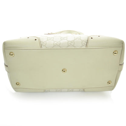 Gucci Guccissima Punch Tote Ivory 3 of 9