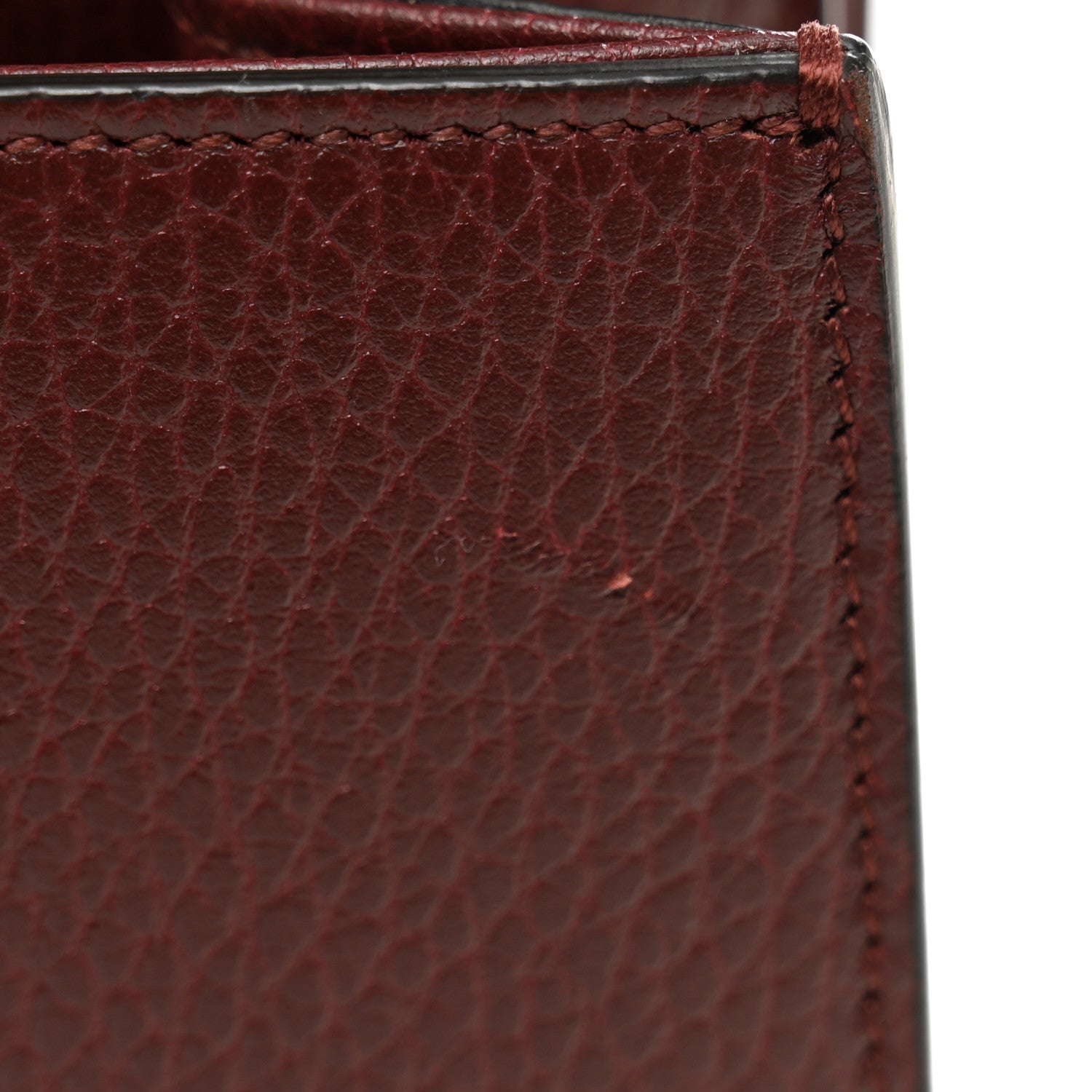 Gucci Dollar Calfskin Crystal Web Mini Dionysus Bamboo Top Handle Bag Vintage Bordeaux Black Diamond 12 of 12