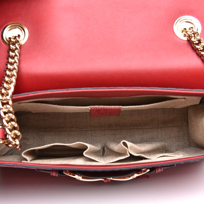 Gucci Microguccissima Medium Emily Chain Shoulder Bag Red 5 of 12