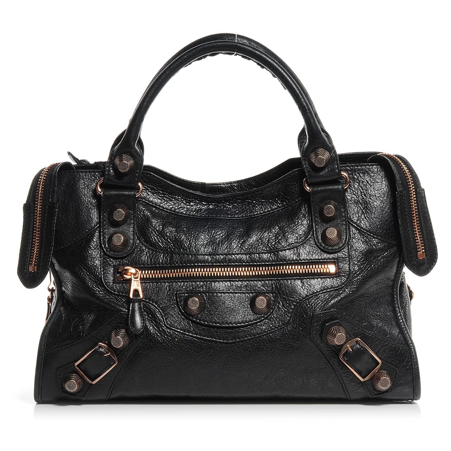 Balenciaga Agneau Giant 21 Rose Gold Hardware City Black 1 of 7