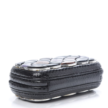 Bottega Veneta Multi Stone Ayers Knot Clutch Black 4 of 10