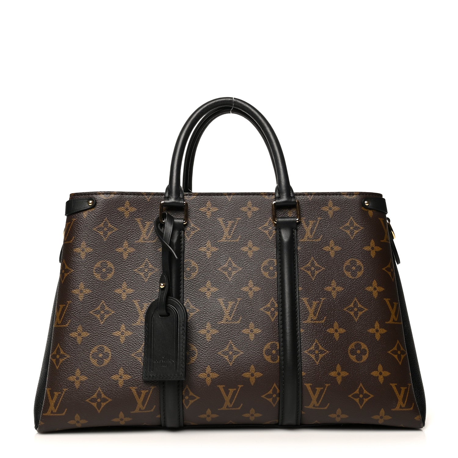 Louis Vuitton Monogram Soufflot MM Black 1 of 8
