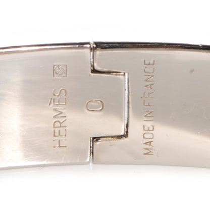 Hermes Enamel Narrow Clic Clac H Bracelet PM Black 4 of 5