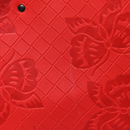 Bottega Veneta Nappa Intrecciomirage Butterfly Tote Red 12 of 12
