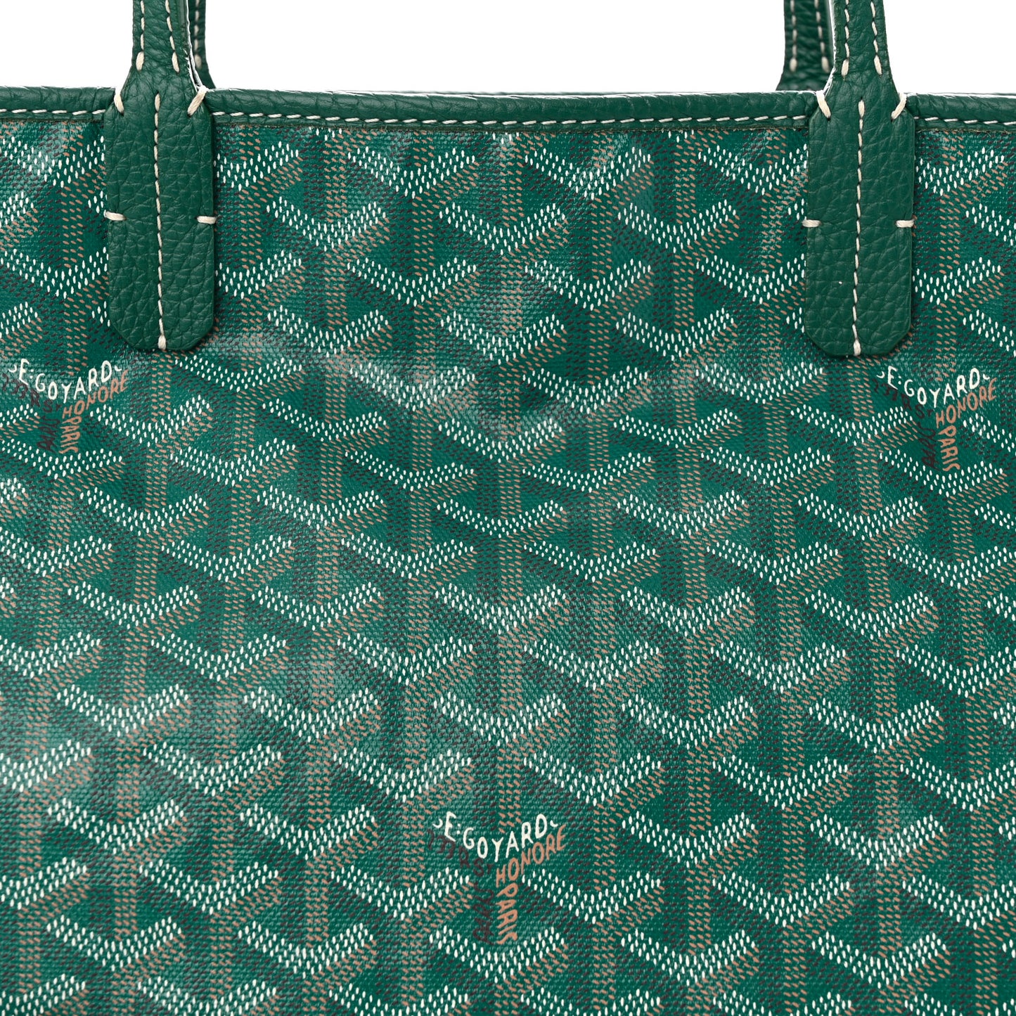 Goyardine Sac Hardy Pet Carrier PM Green