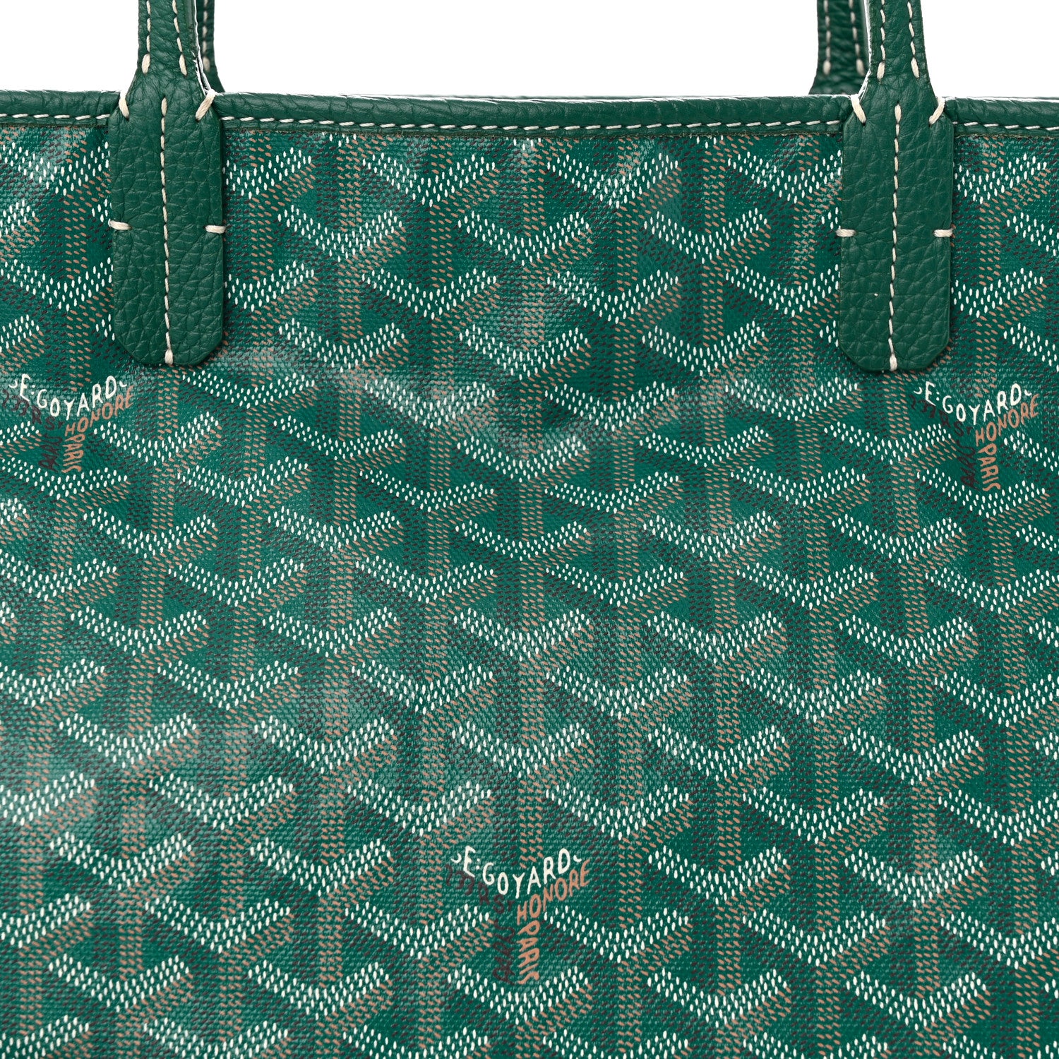 Goyard Goyardine Sac Hardy Pet Carrier PM Green 9 of 11
