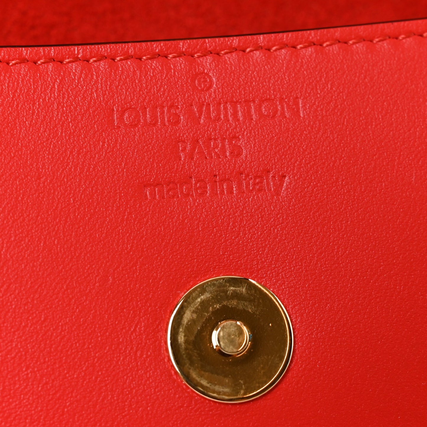 Monogram Woody Sunglass Case Rouge