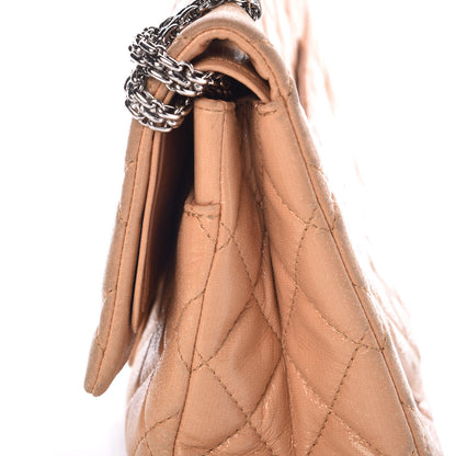 Chanel Iridescent Calfskin Quilted 2.55 Reissue 227 Flap Beige 9 of 16