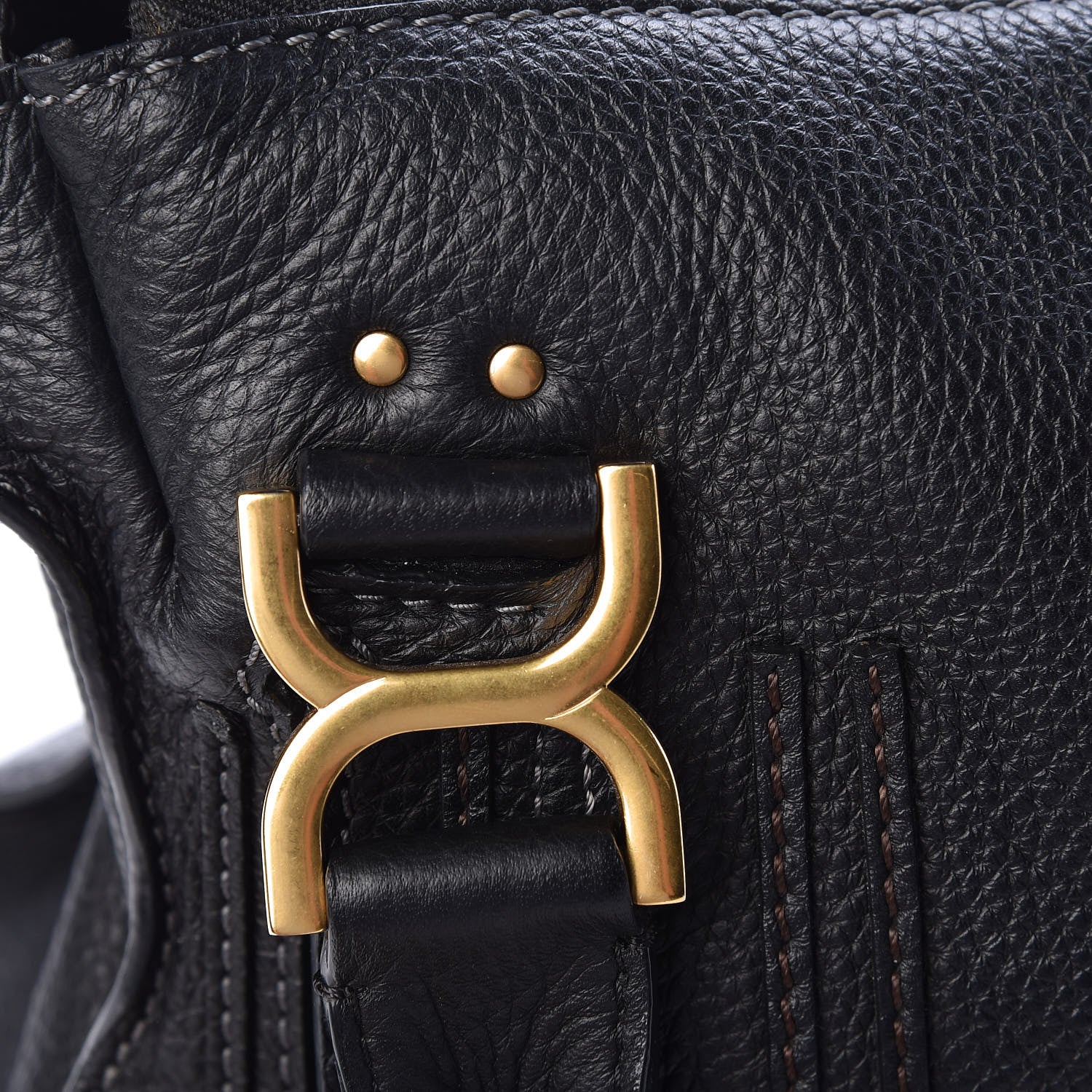 Chloe Calfskin Medium Marcie Satchel Black 11 of 14