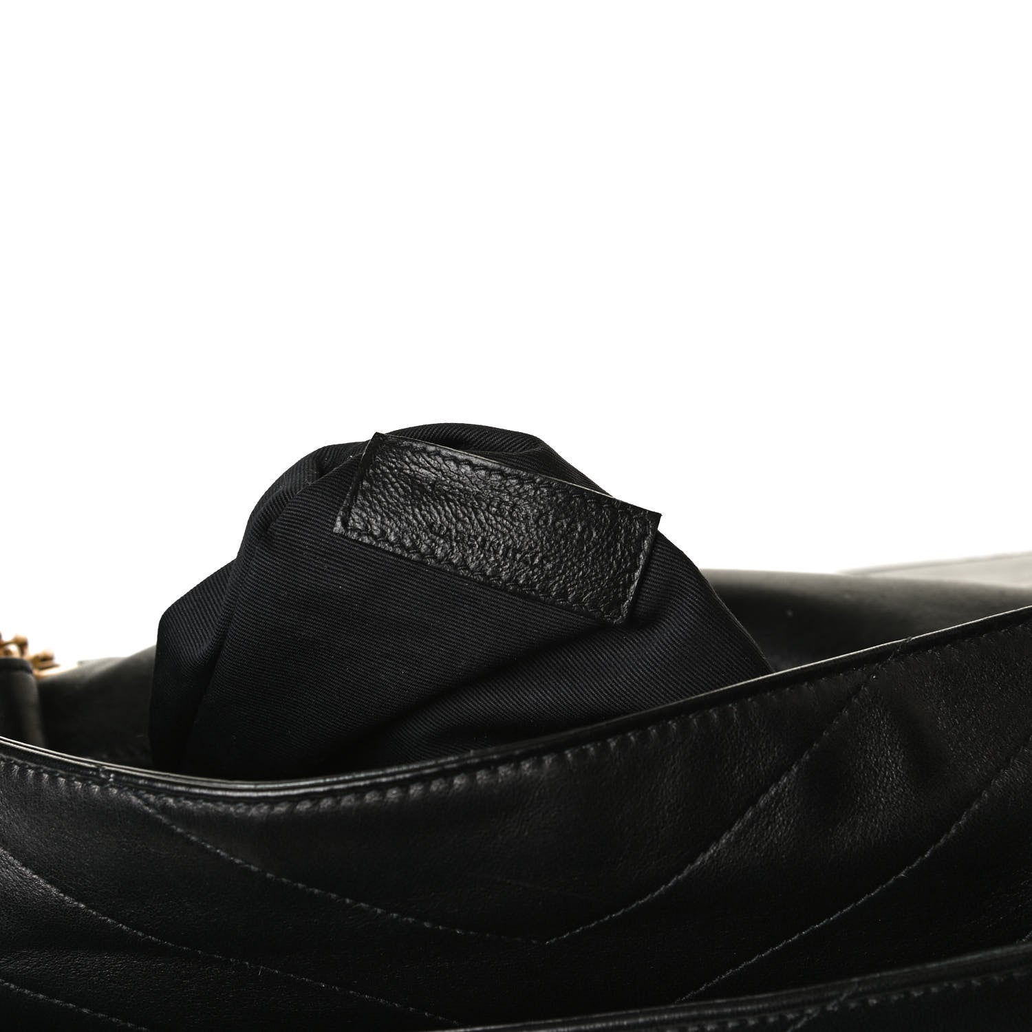 Saint Laurent Lambskin Matelasse Monogram Medium Niki Chain Satchel Black 9 of 13