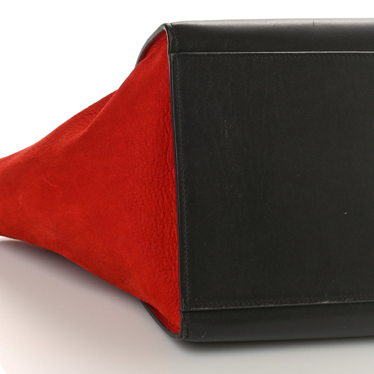 Bullhide Calfskin Nubuck Medium Tri-Color Trapeze Taupe