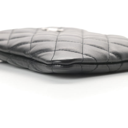 Chanel Lambskin Quilted Crossbody Bag Black 10 of 11