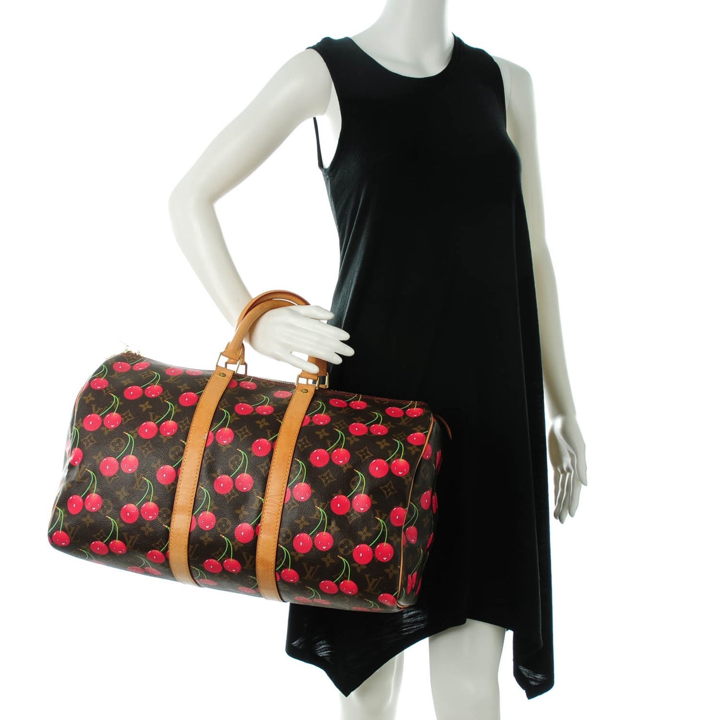 Monogram Cerises Keepall 45