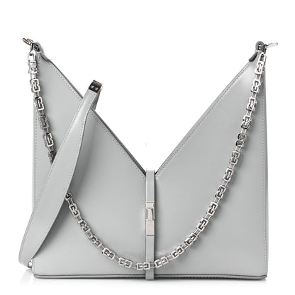 Givenchy Box Calfskin Small Cut Out Shoulder Bag Cloud Grey 1 of 9