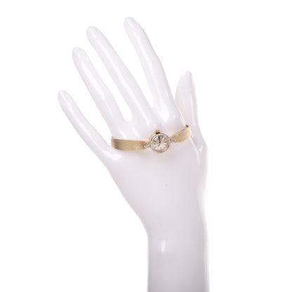 Rolex 14K Yellow Gold Diamond 15mm Cocktail Watch 2 of 10