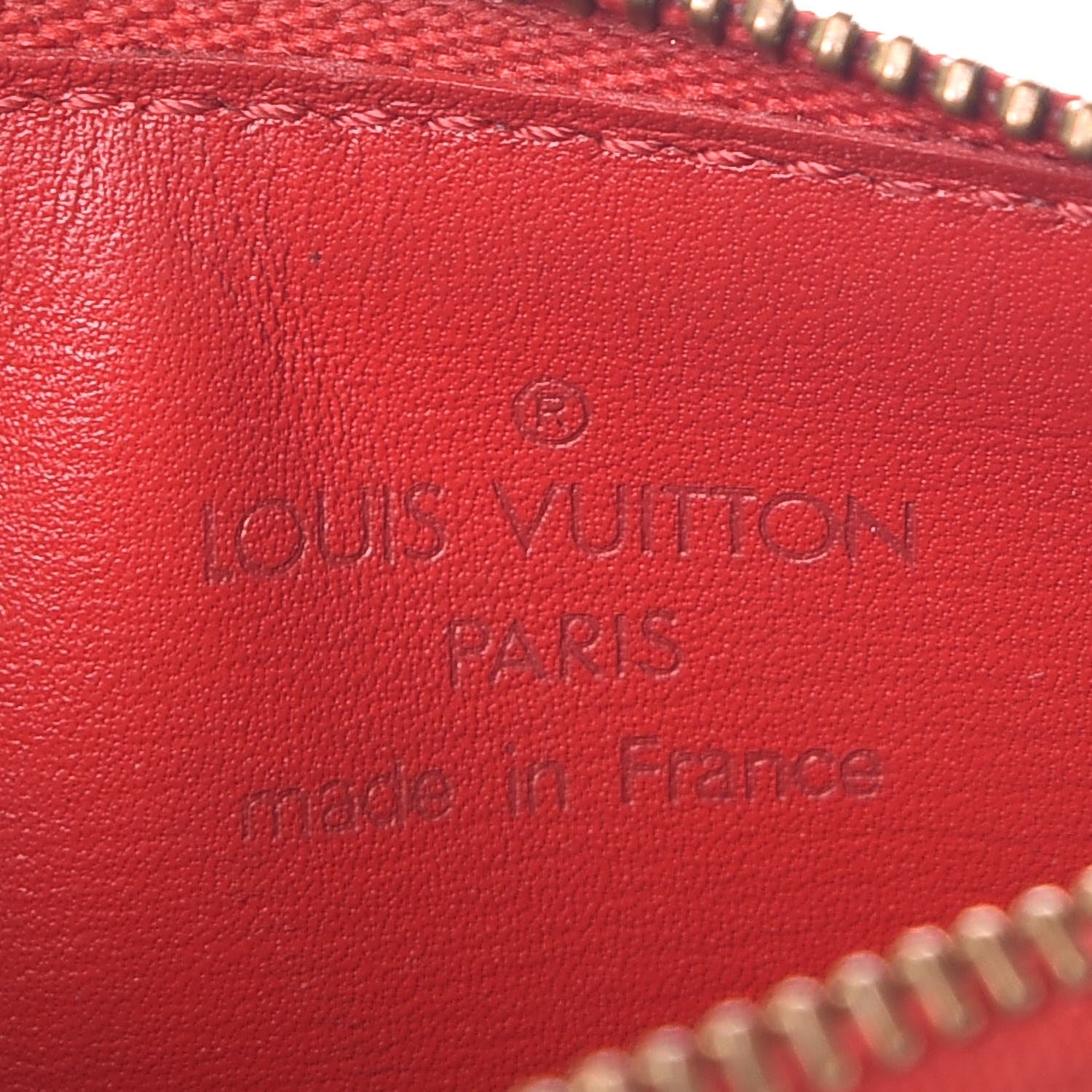 Louis Vuitton Epi Key Pouch Castillan Red 6 of 12
