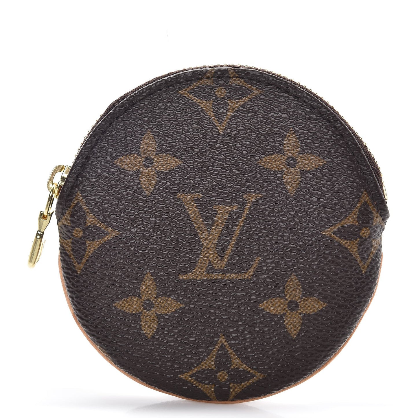 Monogram Round Coin Purse