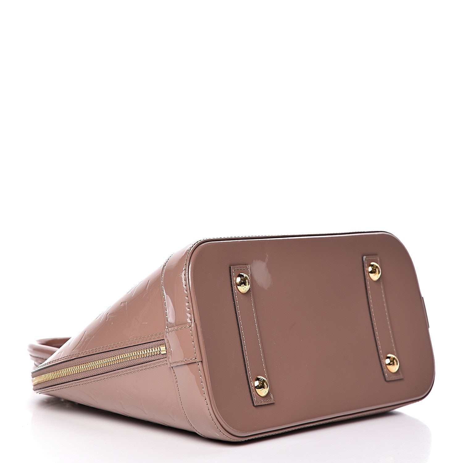 Louis Vuitton Vernis Alma PM Taupe Glace 4 of 11