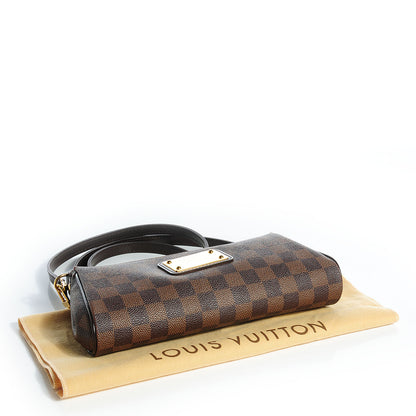 Louis Vuitton Damier Ebene Eva Clutch 4 of 8