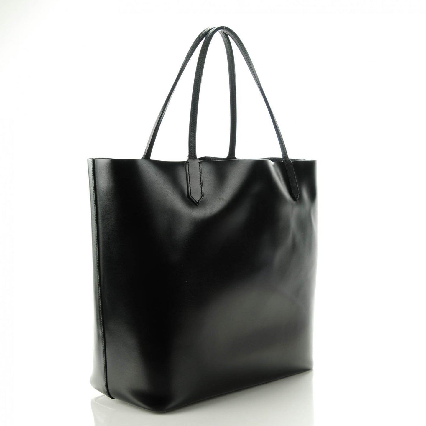 Calfskin Medium Antigona Tote Black