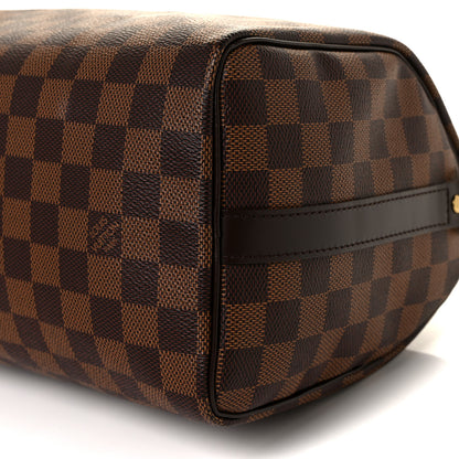 Louis Vuitton Damier Ebene Speedy Bandouliere 25 12 of 13