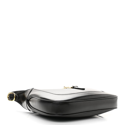 Gucci Boarded Dyana Lux Calfskin Small Jackie 1961 Hobo Black 4 of 10