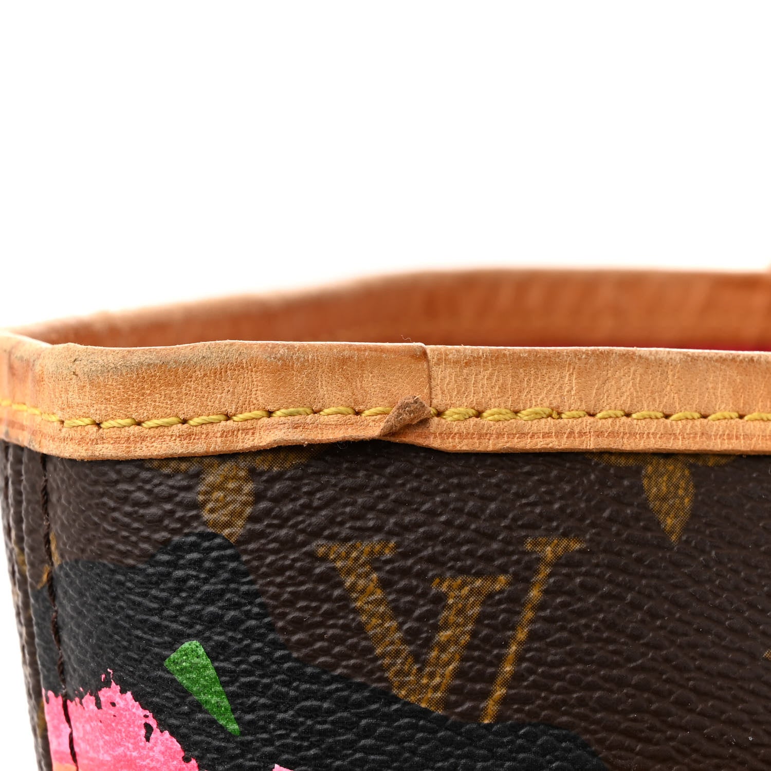Louis Vuitton LOUIS VUITTON Monogram Roses Neverfull MM 16 of 16