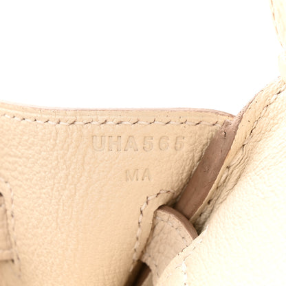 Hermes Togo Birkin 25 Craie 7 of 11
