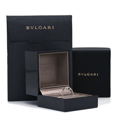Bulgari Platinum Diamond .40ct Dedicata a Venezia Solitaire Engagement Ring 52 6 6 of 6