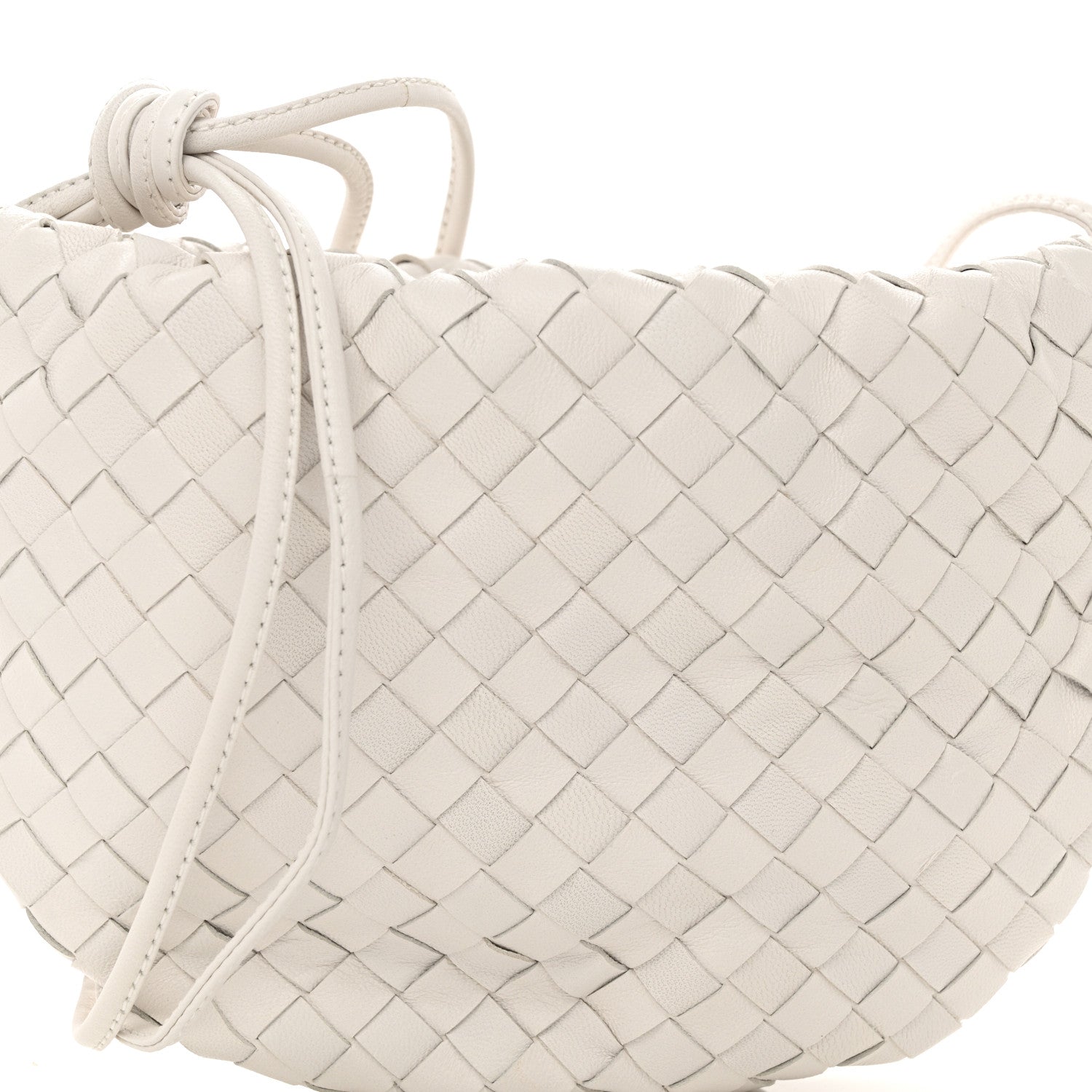 Bottega Veneta Nappa Intrecciato Mini Bulb White 8 of 10