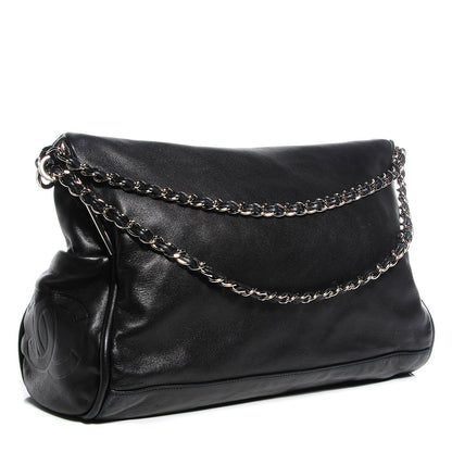 Chanel Lambskin Large Ultimate Soft Tote Black 3 of 7