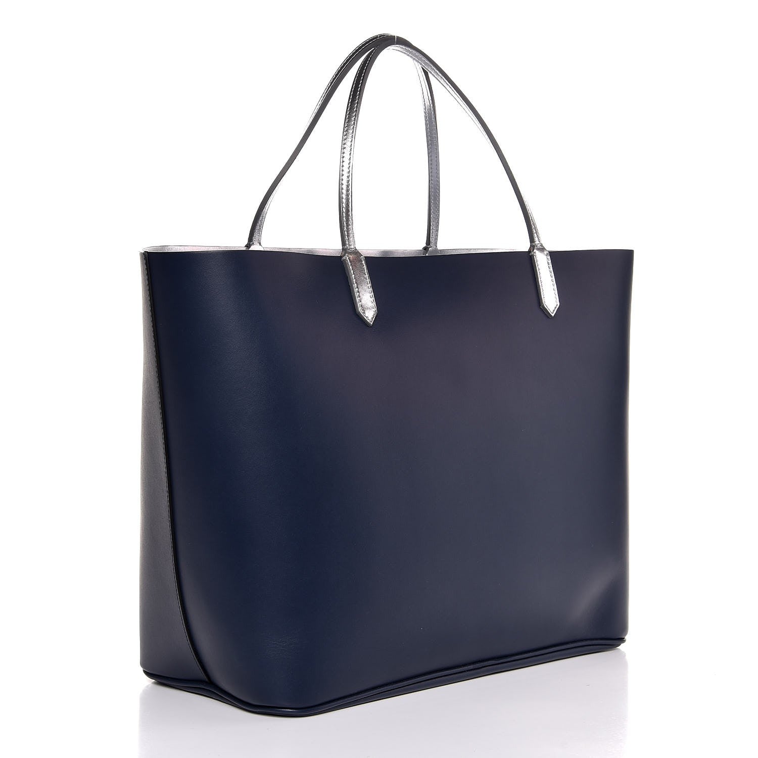 Givenchy Calfskin Large Antigona Tote Night Blue Silver 3 of 7