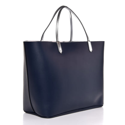 Givenchy Calfskin Large Antigona Tote Night Blue Silver 3 of 7