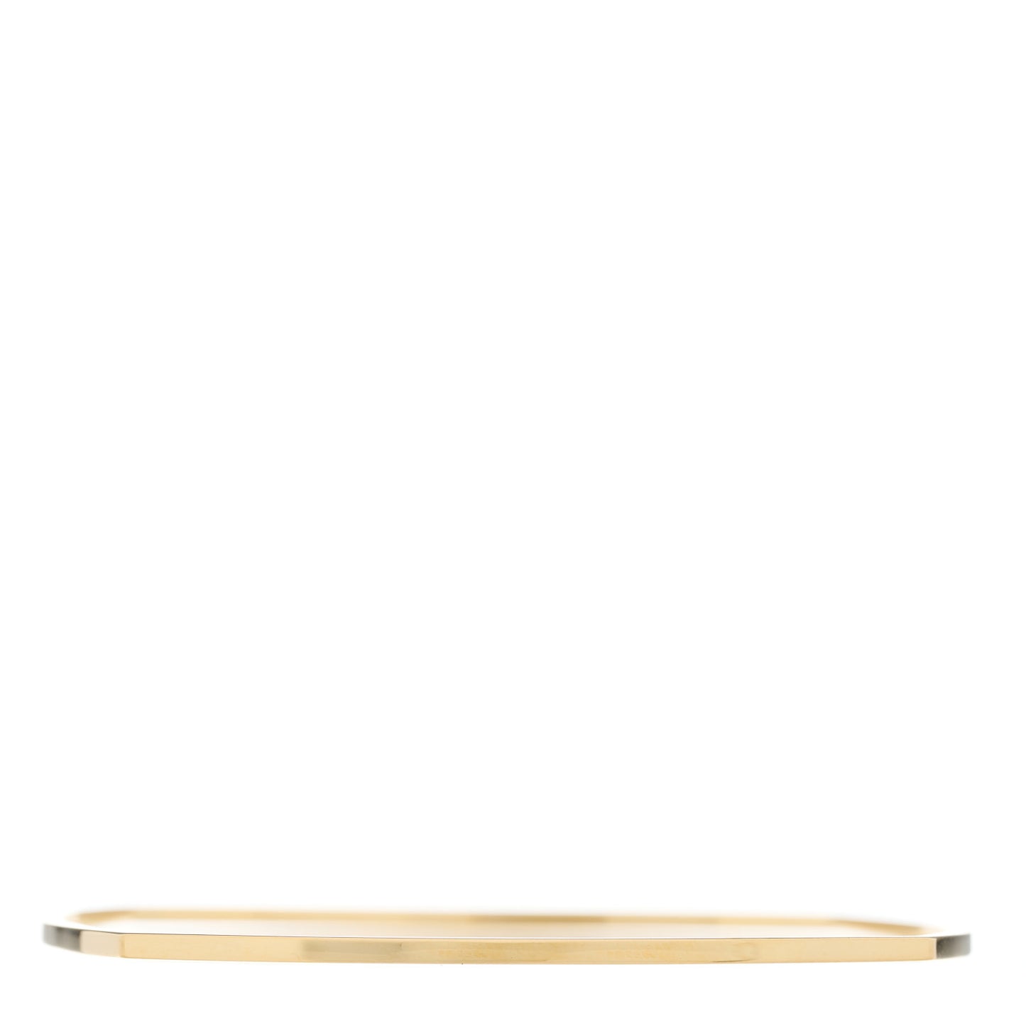 18K Yellow Gold Frank Gehry Torque Micro Bangle Bracelet