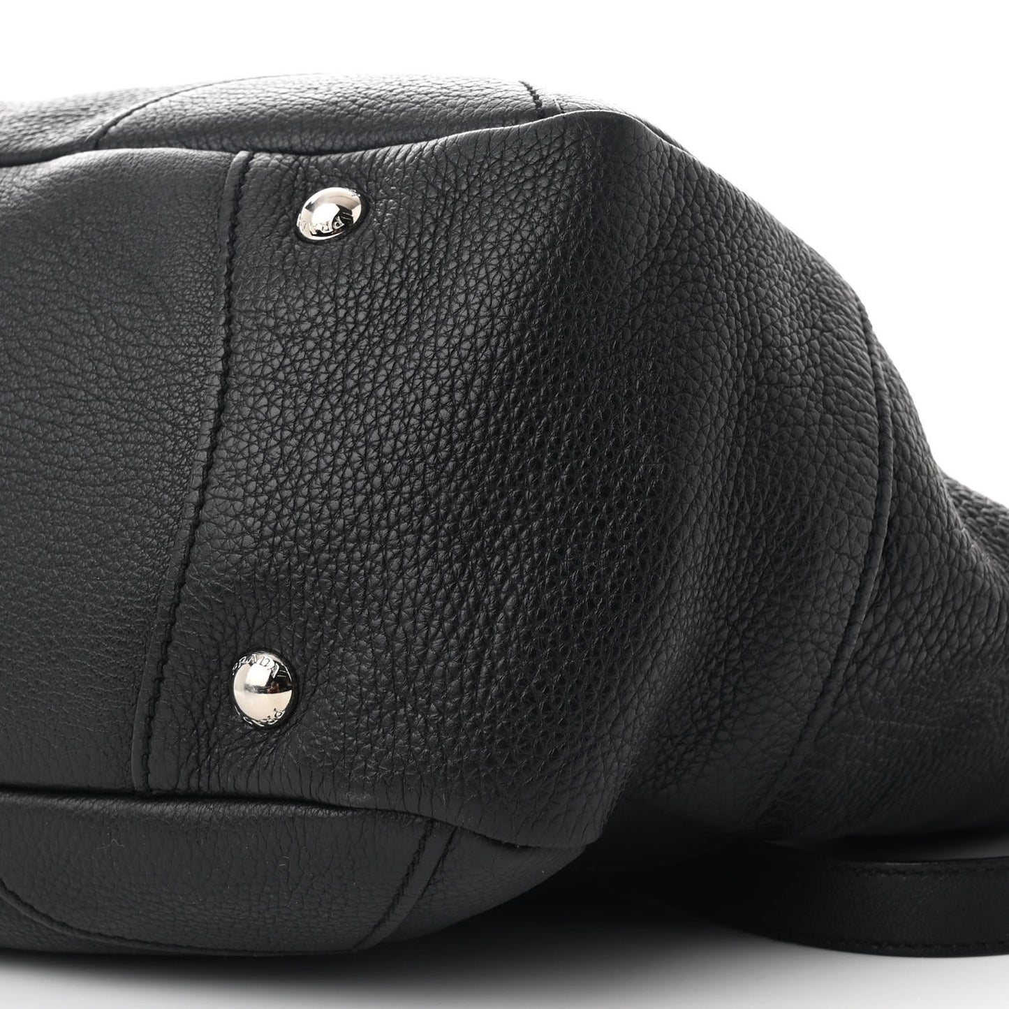 Vitello Daino Tote Black