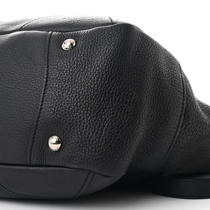 Prada Vitello Daino Tote Black 10 of 10