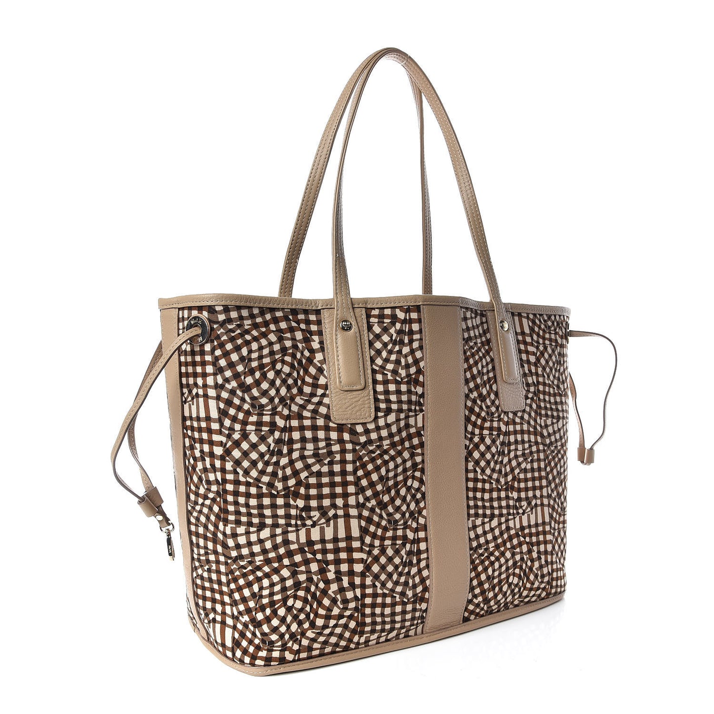Visetos Medium Liz Reversible Shopper Tote Beige